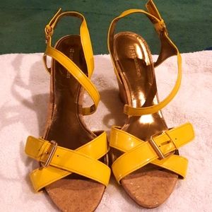 Yellow Naturalizer Sandals